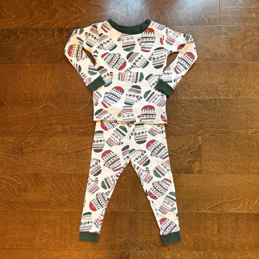 Burt's Bees Christmas Pajamas | Merry Mittens - 2T